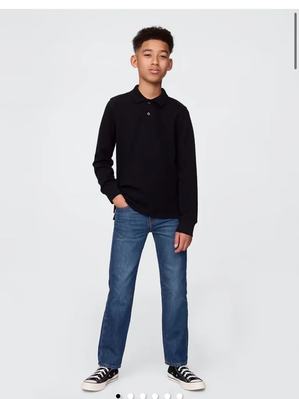 Gap, kids relaxed straight jeans size 10